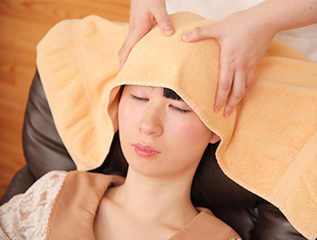 頭のリフレクソロジー